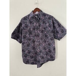 Panhandle Slim Paisley Galore Western Shirt Snap Front sz Medium
